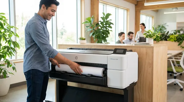 Ergonomie op de werkvloer: De ideale hoogte en bediening van een moderne plotter