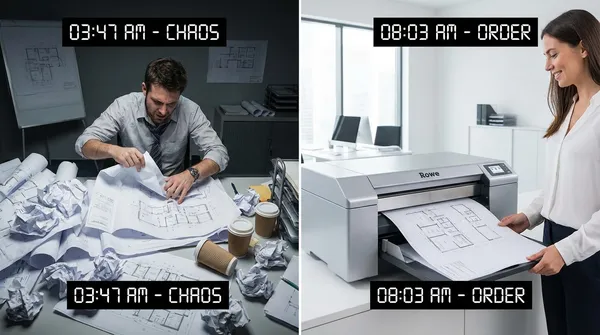 Du format A4 au format A0 : Pourquoi les feuilles Excel et les diagrammes de Gantt doivent être imprimés en grand format
