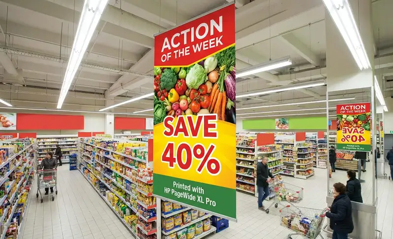 Grootformaat posters en retail printing
