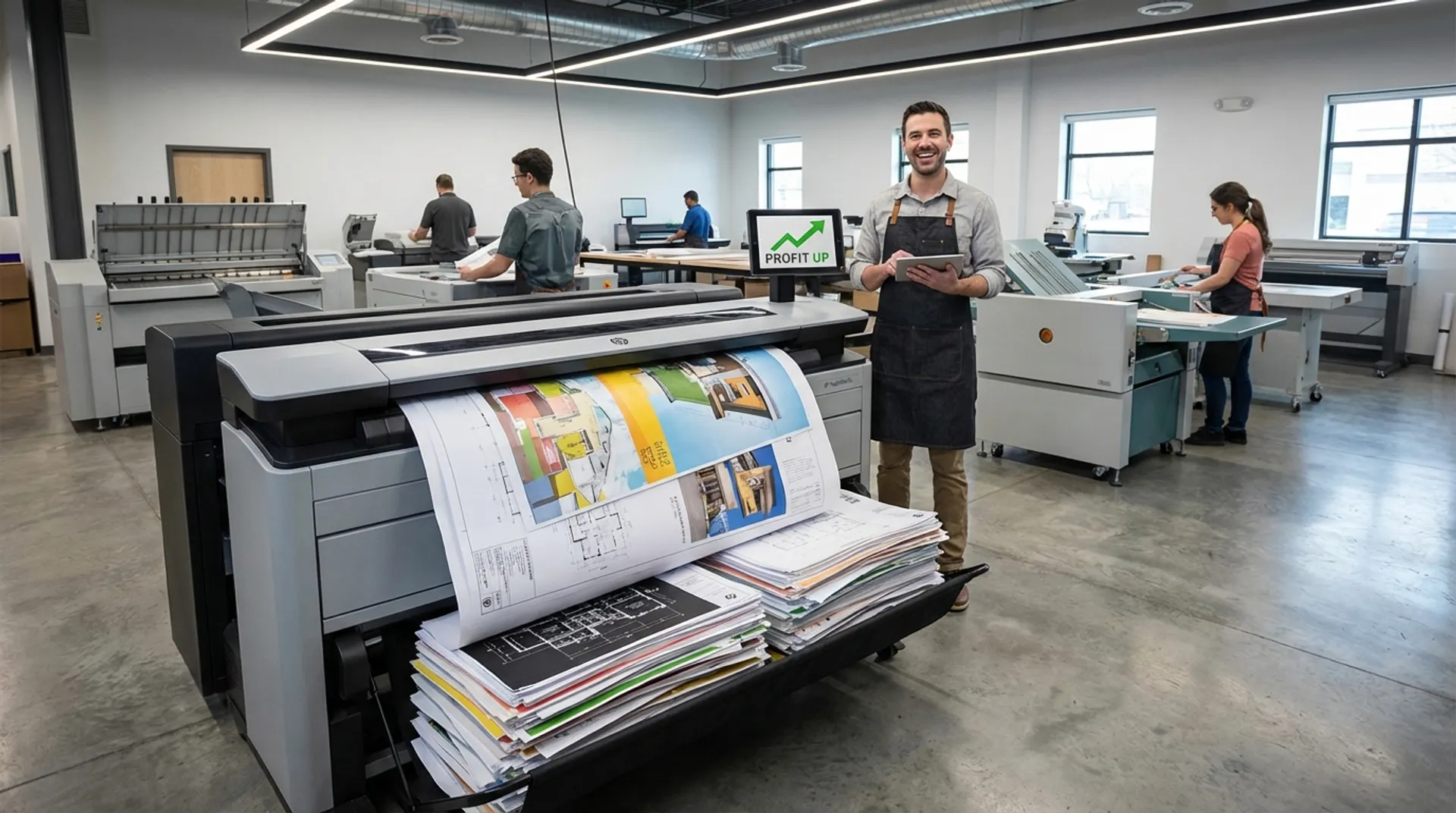 Van kostprijs naar winstmarge: Hoe de HP PageWide XL uw verdienmodel transformeert