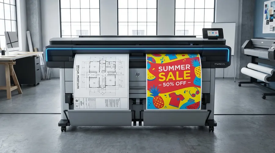 Tapping New Markets: How to Sell Both Construction Plans and Posters With One Machine