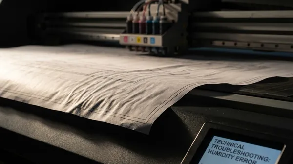Pourquoi votre papier gondole et se bloque : L'impact de l'humidité sur les supports grand format