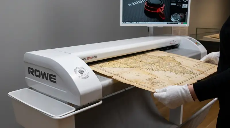 Rowe grootformaat scanner
