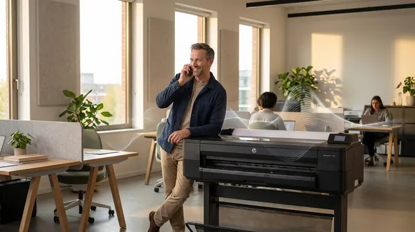 La révolution silencieuse : Comment l'acoustique de l'imprimante transforme le paysage des bureaux